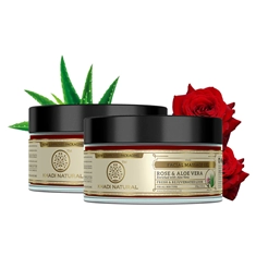 Rose Aloe Vera Face Massage Gel - Pack Of 2